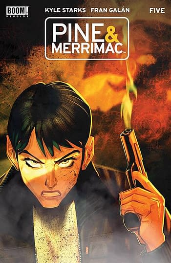 Cover image for PINE AND MERRIMAC #5 (OF 5) CVR A GALAN