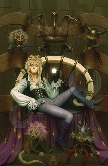 Cover image for JIM HENSONS LABYRINTH ARCHIVE ED #2 (OF 3) CVR B PUEBLA
