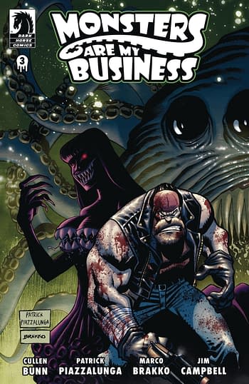Cover image for MONSTERS ARE MY BUSINESS & BUSINESS IS BLOODY #3