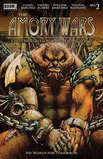 Cover image for AMORY WARS NO WORLD TOMORROW #2 (OF 12) CVR B WAYSHAK (MR)