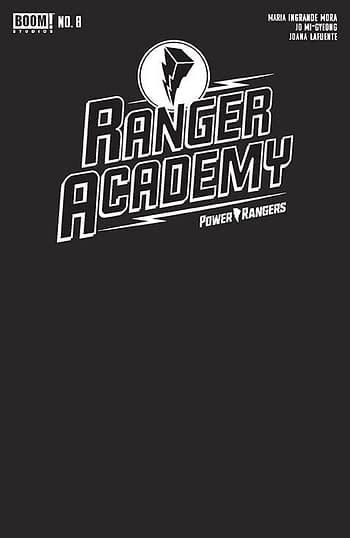 Cover image for RANGER ACADEMY #8 CVR B BLACK BLANK SKETCH VAR
