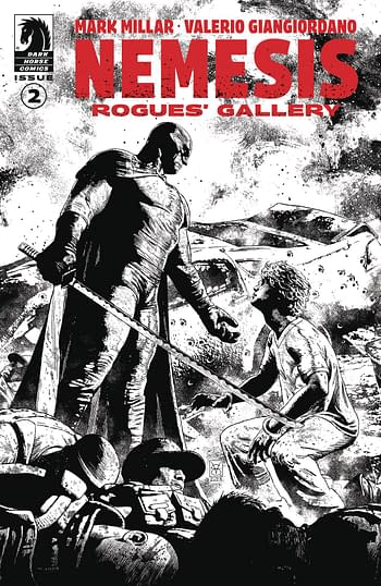 Cover image for NEMESIS ROGUES GALLERY #2 CVR B 10 COPY B&W