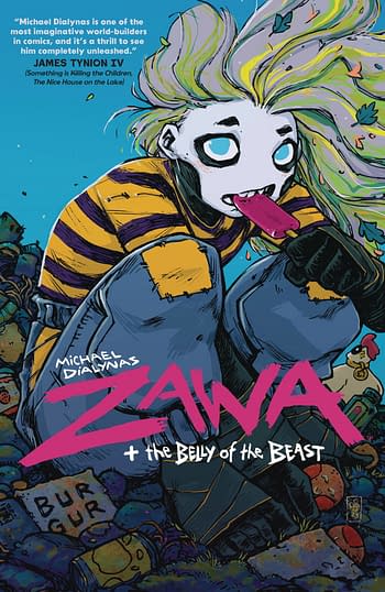 Cover image for ZAWA THE BELLY OF THE BEAST TP