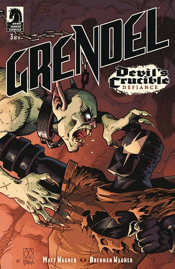 Cover image for GRENDEL DEVILS CRUCIBLE DEFIANCE #3 CVR A WAGNER
