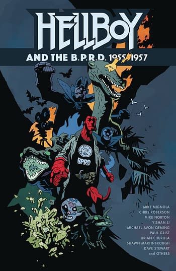 Cover image for HELLBOY AND BPRD 1955 - 1957 HC