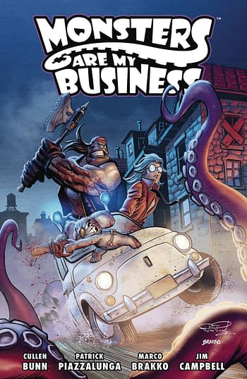 Cover image for MONSTERS ARE MY BUSINESS TP