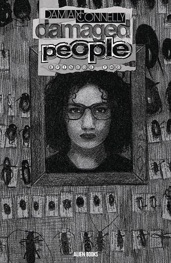 Cover image for DAMAGED PEOPLE #2 (OF 5) CVR B CONNELLY B&W