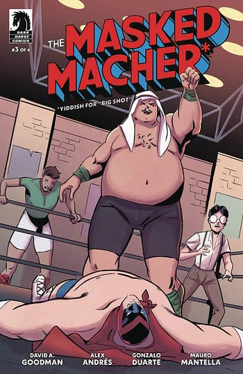 Cover image for MASKED MACHER #3 (MR)