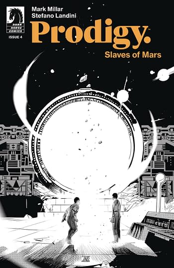 Cover image for PRODIGY SLAVES OF MARS #4 CVR B B&W LANDINI (MR)