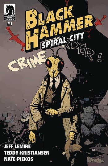 Cover image for BLACK HAMMER SPIRAL CITY #1 CVR B MIGNOLA