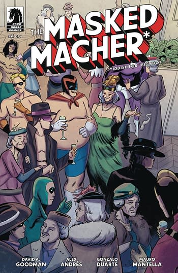 Cover image for MASKED MACHER #4 (MR)