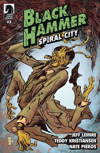 Cover image for BLACK HAMMER SPIRAL CITY #2 CVR B LONERGAN