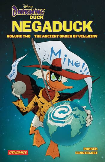 Cover image for DARKWING DUCK NEGADUCK HC VOL 02 ANCIENT ORDER VILLAINY