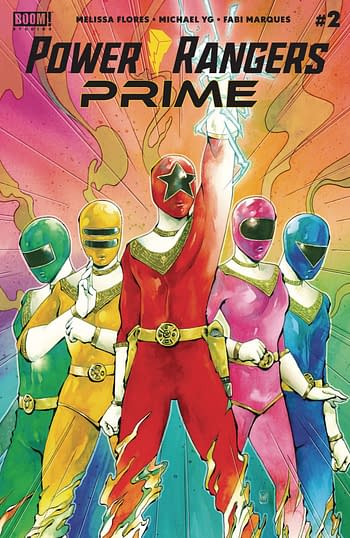 Cover image for POWER RANGERS PRIME #2 CVR B HILL