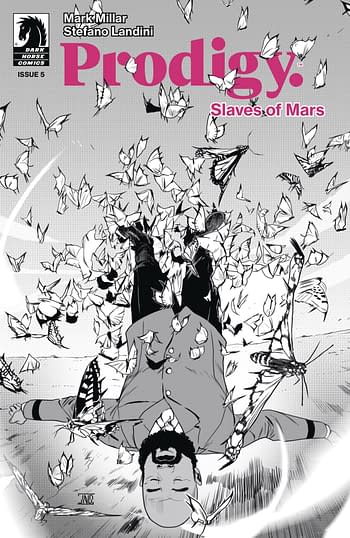 Cover image for PRODIGY SLAVES OF MARS #5 CVR B B&W LANDINI (MR)