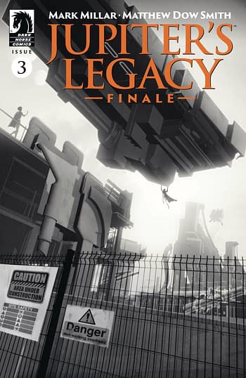 Cover image for JUPITERS LEGACY FINALE #3 CVR B B&W CARTER (MR)