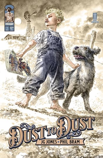 Cover image for DUST TO DUST #1 (OF 8) CVR B 10 COPY INCV FEGREDO