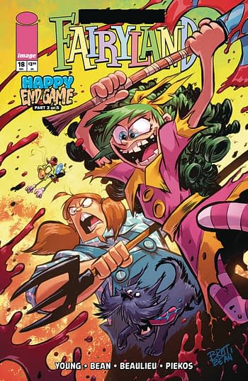 Cover image for I HATE FAIRYLAND #18 CVR B BEAN (MR)