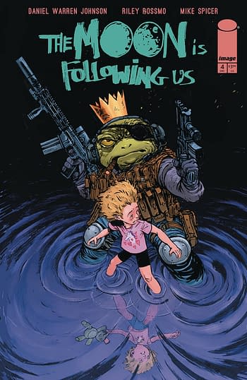 Cover image for MOON IS FOLLOWING US #4 (OF 10) CVR B JOHNSON & SPICER (MR)