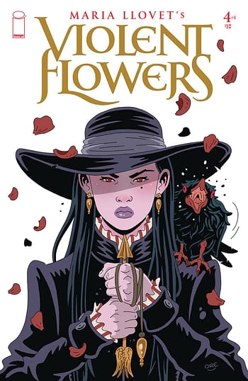 Cover image for VIOLENT FLOWERS #4 (OF 4) CVR D ORELLANA (MR)