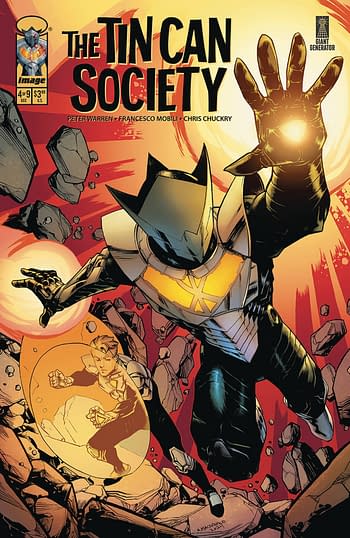 Cover image for TIN CAN SOCIETY #4 (OF 9) CVR B 10 COPY INCV