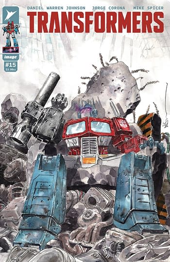 Cover image for TRANSFORMERS #15 CVR F 100 COPY INCV NGUYEN