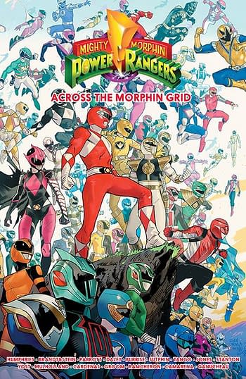 Cover image for MIGHTY MORPHIN POWER RANGERS ACROSS THE MORPHIN GRID TP