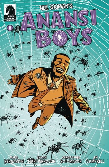 Cover image for ANANSI BOYS I #8 CVR B MARTINBROUGH