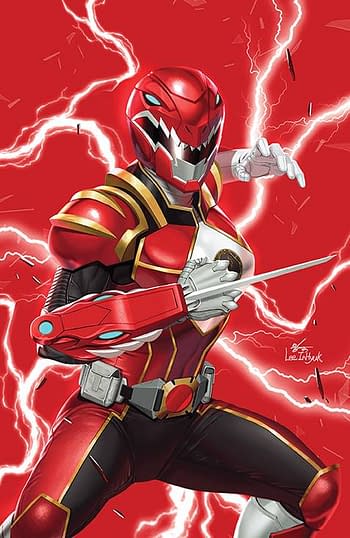 Cover image for POWER RANGERS PRIME #3 CVR C ANNIVERSARY VAR LEE