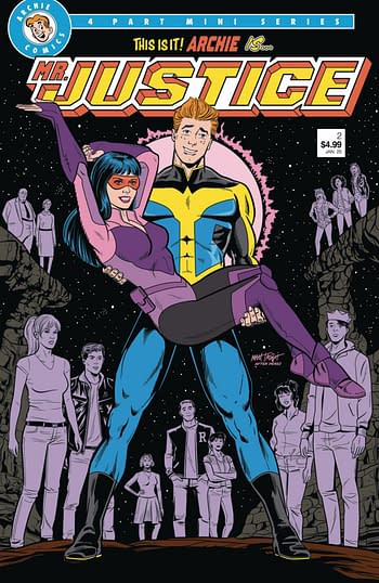 Cover image for ARCHIE IS MR JUSTICE #2 (OF 4) CVR C MATT TALBOT