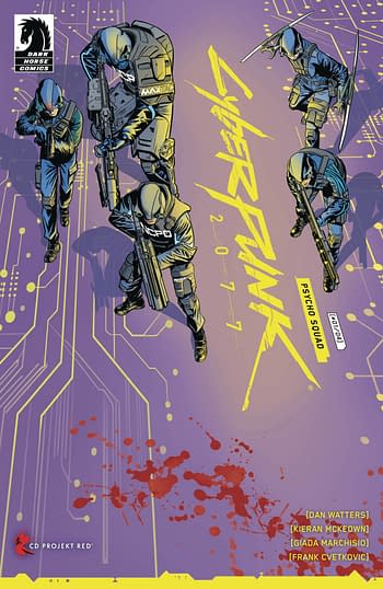 Cover image for CYBERPUNK 2077 PSYCHO SQUAD #1 CVR A MCKEOWN