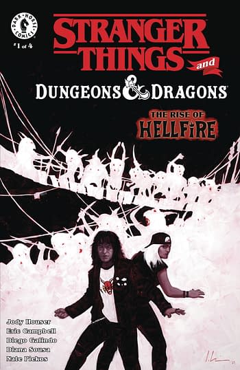 Cover image for STRANGER THINGS D&D RISE OF HELLFIRE #1 CVR D WILSON