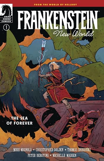 Cover image for FRANKENSTEIN NEW WORLD SEA OF FOREVER #1