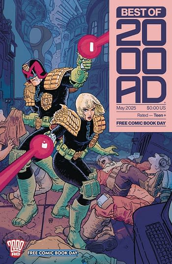 Cover image for FCBD 2025 BEST OF 2000 AD