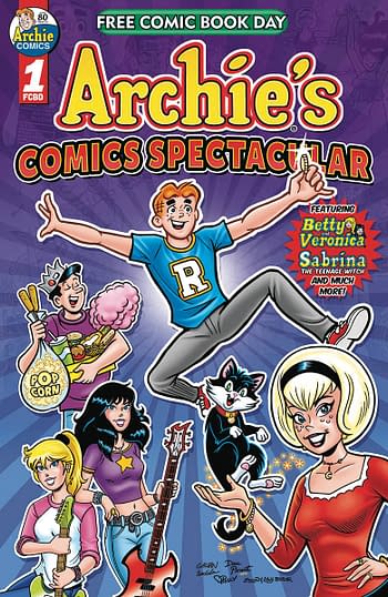 Cover image for FCBD 2025 ARCHIES COMIC SPECTACULAR