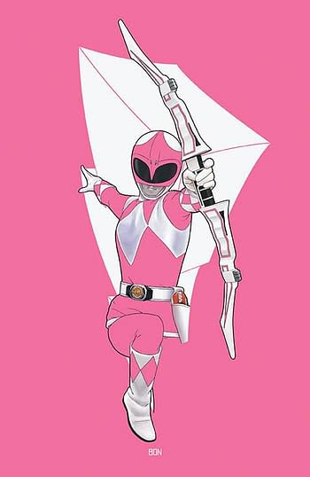 Cover image for POWER RANGERS PRIME #4 CVR D FOIL VAR BERNARDO