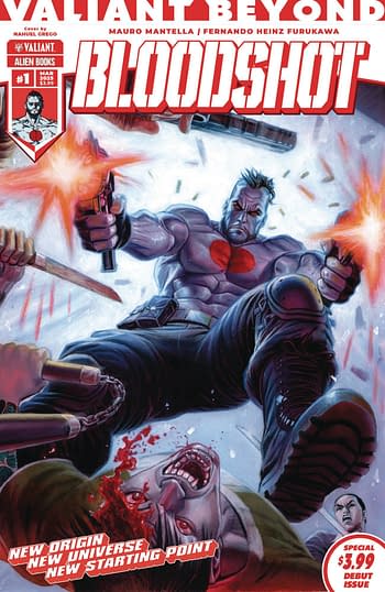 Cover image for VALIANT BEYOND BLOODSHOT #1 CVR B GREGO WRAP (MR)