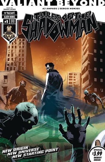 Cover image for VALIANT BEYOND TALE SHADOWMAN #1 CVR C CALERO CONNECTING