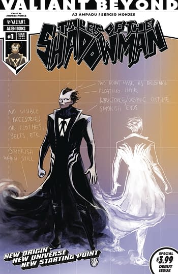 Cover image for VALIANT BEYOND TALE SHADOWMAN #1 CVR D PONCE DESIGN