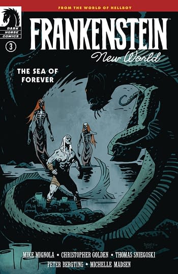 Cover image for FRANKENSTEIN NEW WORLD SEA OF FOREVER #3