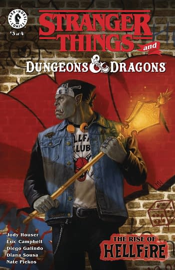 Cover image for STRANGER THINGS D&D RISE OF HELLFIRE #3 CVR A WOHL