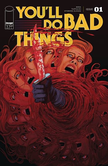 Cover image for YOULL DO BAD THINGS #1 (OF 6) CVR C 10 COPY INCV CHA