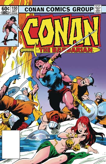 Cover image for CONAN BARBARIAN ORIG OMNIBUS REG ED GN VOL 06 (MR)