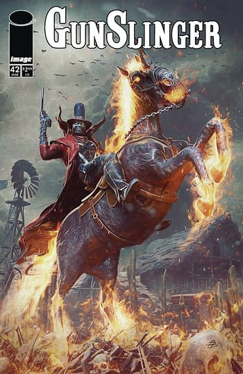 Cover image for GUNSLINGER SPAWN #42 CVR A BARENDS