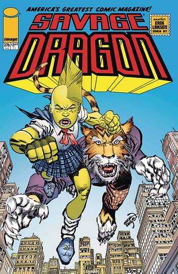 Cover image for SAVAGE DRAGON #276 CVR A LARSEN (MR)