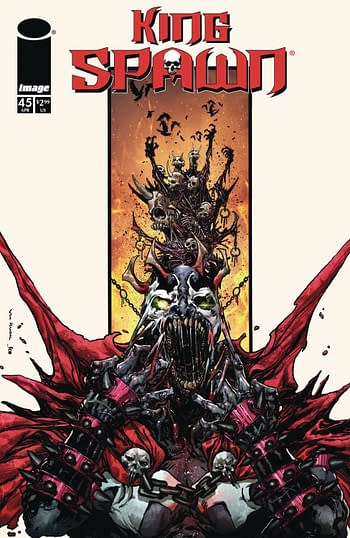 Cover image for KING SPAWN #45 CVR B RANDAL