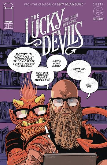 Cover image for LUCKY DEVILS #4 (OF 9) CVR B MACLEAN (MR)