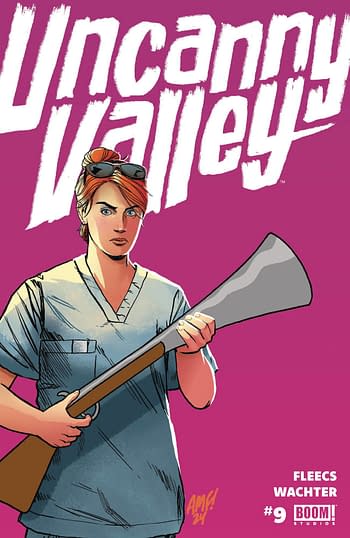 Cover image for UNCANNY VALLEY #9 (OF 10) CVR B FLEECS