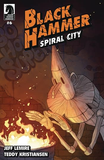 Cover image for BLACK HAMMER SPIRAL CITY #6 CVR B YARSKY