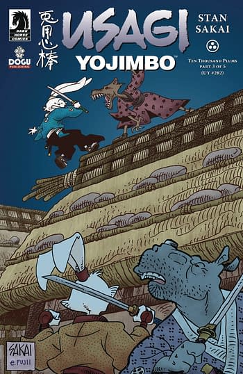 Cover image for USAGI YOJIMBO TEN THOUSAND PLUMS #3 CVR A SAKAI